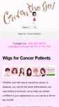 Mobile Screenshot of beautifulwigsforcancerpatients.com